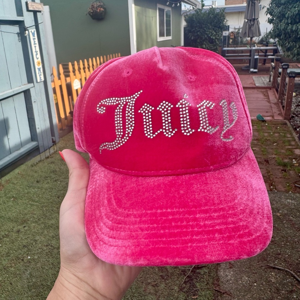 Juicy couture cap Velour